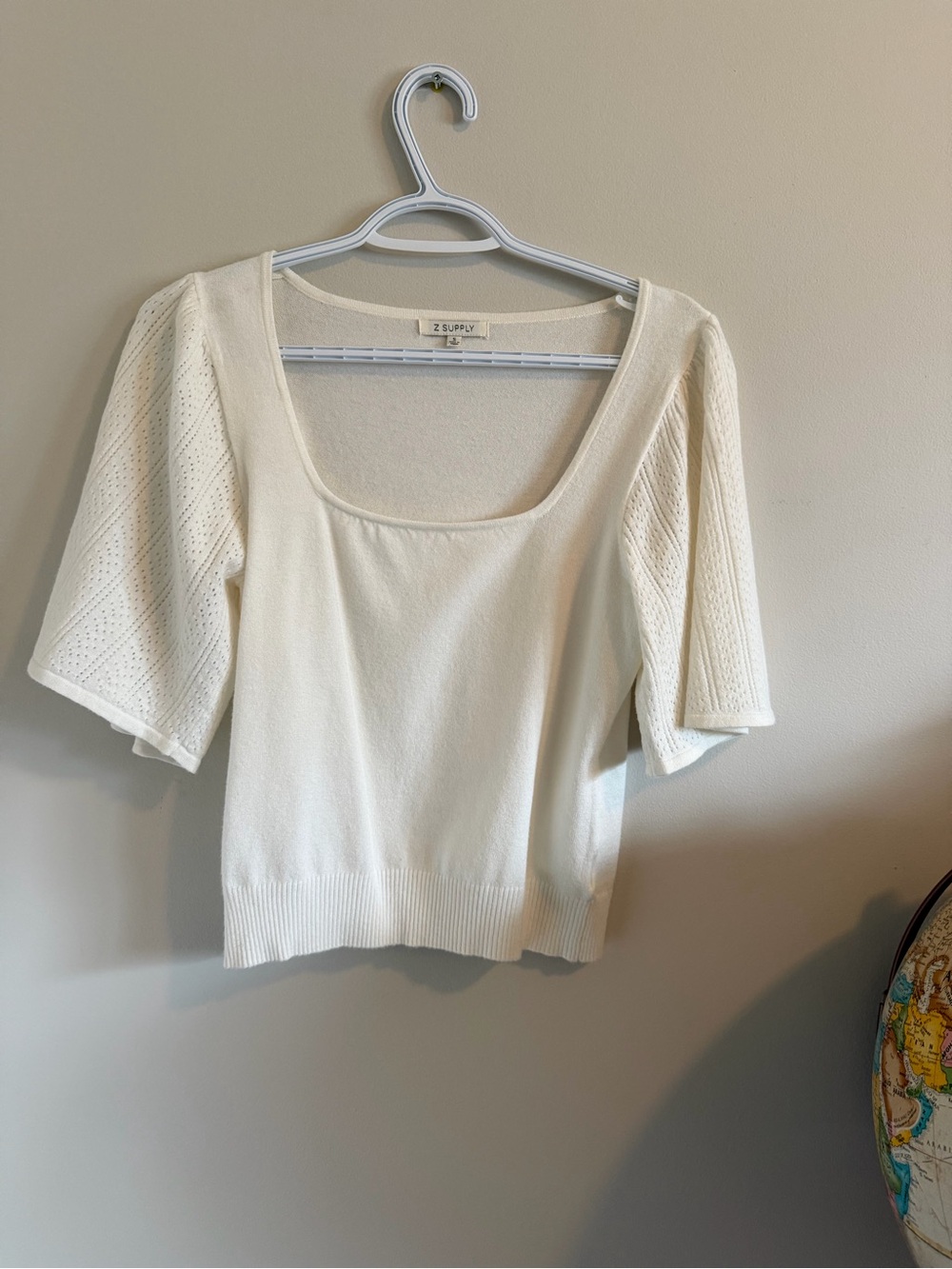 Z supply knit blouse